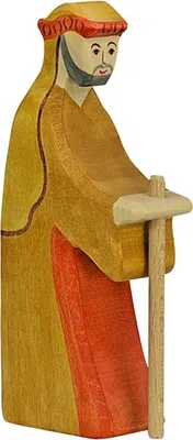 Image de Holztiger 80302 Berger avec bâton 2, multicolore