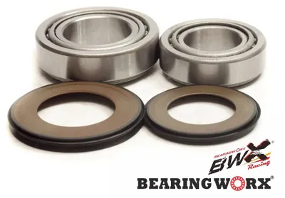 Produktbild von BEARING WORX: Lager für Gabelkopf, mit Dichtungen, für Kawasaki, Suzuki (DR/GS/GSF/GSX/VS), Yamaha (FZ/XJ/XJR/XV/XVS/YZF T7) (22-1004) = SBK90005 = SBK70006