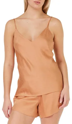Productafbeelding van Triumph dames pyjama set "Silky Sensuality", model J PSW 01 X, kleur: toast, maat: 44