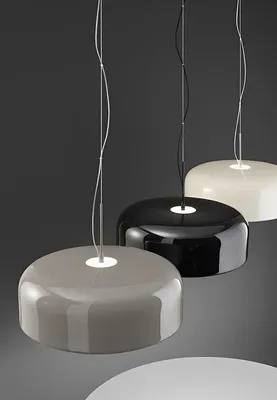 Obrázok produktu pre Závesné svietidlo z lešteného kovu v holubovošedej farbe s integrovanou stmievateľnou CCT LED, priemer 48,5 cm, výška nastaviteľná do 318 cm – Perenz