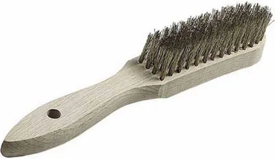 Produktbild von Messing Drahtbürste 4-reihig 0,30 mm Draht