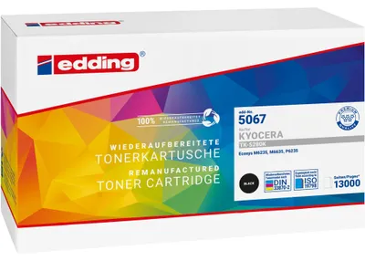Produktbild von EDDING EDD-5067 schwarz Toner kompatibel zu KYOCERA TK-5280K