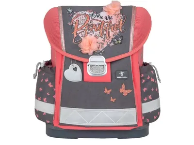 Produktbild von Belmil Schulranzen Set Herz mit Blumen "Bloomy Blossom" 1.Klasse Einschulung Grundschule CLASSY 2025