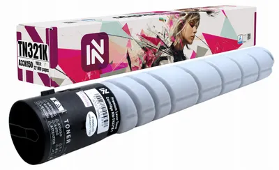 Produktbild von Inkdigo Toner TN321K für Minolta Bizhub C224, C224e, C284, C284e – Schwarz, 27000 Seiten,, KI-generiertes Bild