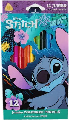 Immagine prodotto di Pastelli a matita Jumbo 12 colori Stitch Coolpack Colorino