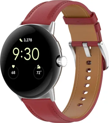 Produktbild von Bizon Strap Uhr Casual 41 mm Pixel Uhr 3/Uhr 2/Uhr 1 burgunderrot