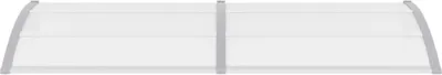 Produktbild von Möbel Türvordach Grau 240x100 cm PC - Markisen 45631
