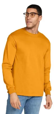 Image de Gildan - T-shirt pour hommes/femmes unie à manches longues LT1443 (3XL) (doré)