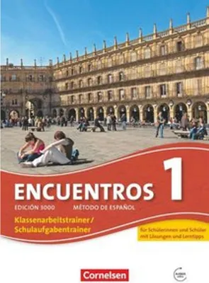 Immagine prodotto di Encuentros 01. Schulaufgaben- und Klassenarbeitstrainer und Audios Online
