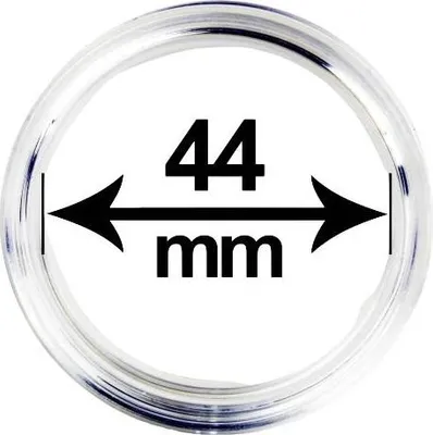 Obrázek produktu pro Kapsle (pouzdro) na mince, vnitřní průměr 44 mm