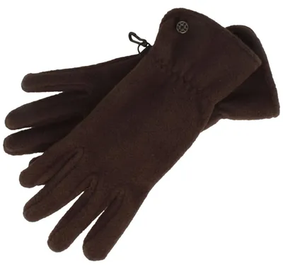 Loevenich Handschuhe aus Polar Soft Fleece in braun