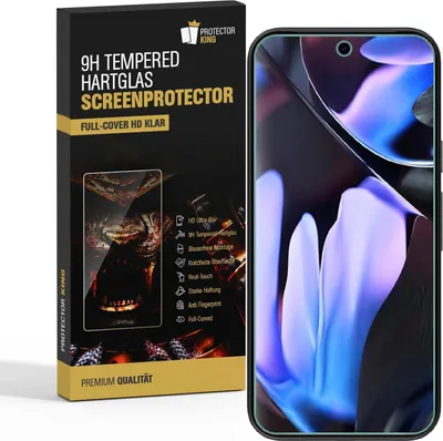 Produktbild von 2x 9H Panzerglas für Google Pixel 9 Pro XL 3D KLAR echtes Tempered Glass Panzerfolie Displayschutz Schutzglas Hartglas Schutzfolie Screen-Protector