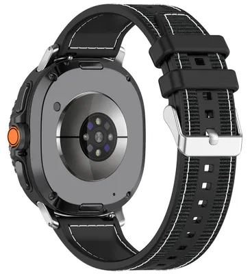 Obrázek produktu pro Techsuit – Watchband (W051) řemínek pro Samsung Galaxy Watch8 40 mm / Watch8 44 mm / Watch8 Classic – černý