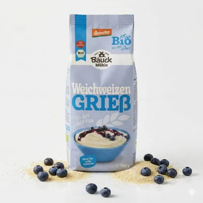 Produktbild von Bauckhof 4470, Grieß, 500 g