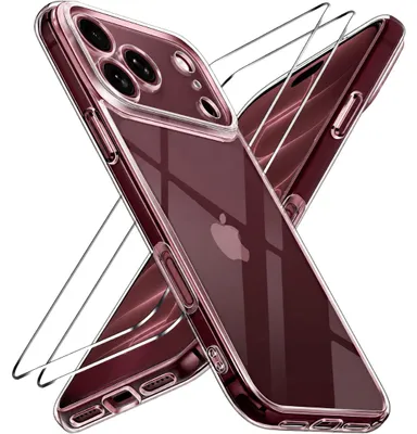 Produktbild von Hülle + 2x Schutzglas für Apple iPhone 18 Pro Panzerfolie Display Case Full 9H