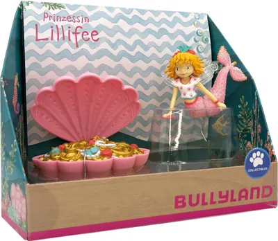 Produktbild von Bullyland 18904 - Prinzessin Lillyfee Meerjungfrau, Spielfiguren Set