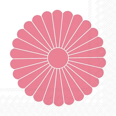 Produktbild von Servietten 25x25 cm - FLEUR (V&B) pink