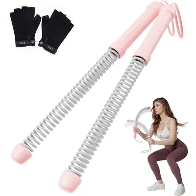 Produktbild von 47cm Verstellbares kabelloses Battle Rope, tragbares Gewichtstraining, platzsparendes Heim-Fitnessgerät für Ganzkörpertraining & Fettverbrennung