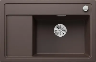 Produktbild von BLANCO ZENAR XL 6 S Compact, Schrankwaschbecken, Silgranit, Braun, Links, 60 cm, Deutschland