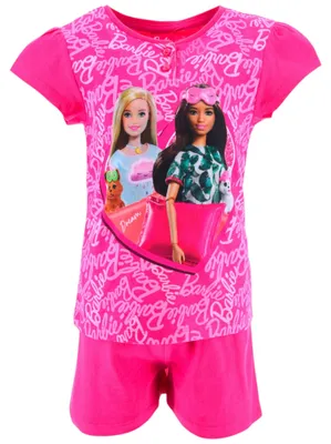Produktbild von Schlafanzug kurz Barbie Dunkelpink 110 cm