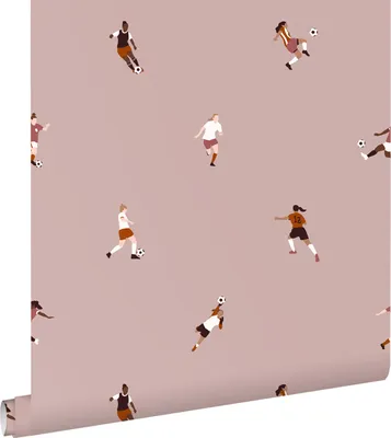 Zdjęcie produktu dla ESTAhome Tapeta piłkarki starego różu 50 x 900 cm