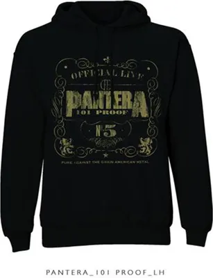 Produktbild von Pantera 101 Proof Black M Hoodie