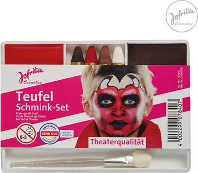Produktbild von Jofrika Karneval Schmink-Set "Teufel" 707840 | Theater Qualität