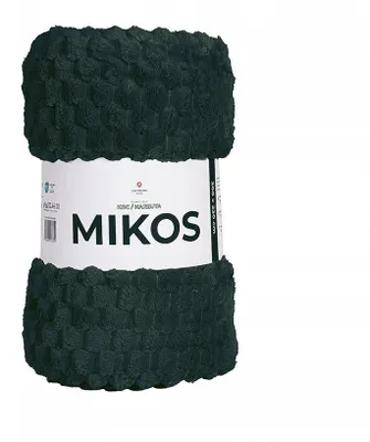 Produktbild von MIKOS Dekorative Decke - Flaschengrün - 160x200cm