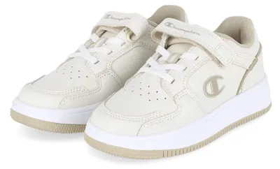 Imagen del producto de Zapatillas Champion para niñas, modelo RD18 2.0 LOW G PS, color beige, material sintético, talla: 291/2