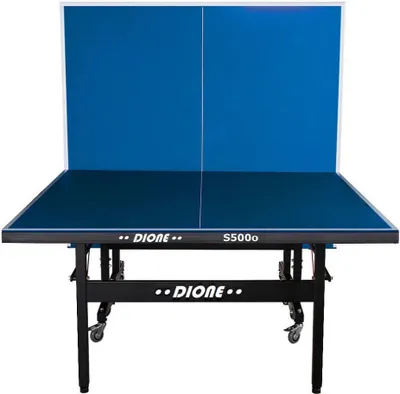 Produktbild von Dione Tischtennistisch S500o - 6mm top - Outdoor Klapp - Rollbar Tischtennisplatte für draußen - Wetterfeste TT-Tisch 60kg - 10 Minuten Installation