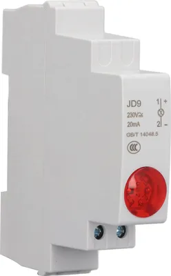 Produktbild von DIN-Schienen-LED-Anzeigeleuchte, Signalanzeigetyp für Verteilerkasten AC DC 230 V