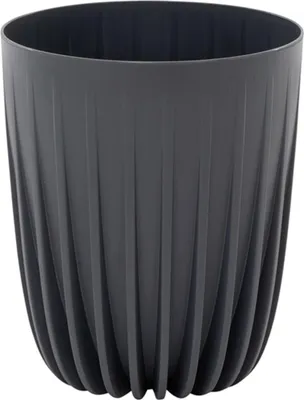Produktbild von Pflanzgefäß PALMA anthrazit 19 cm Kunststoff, 19 x 19 x 22,6 cm