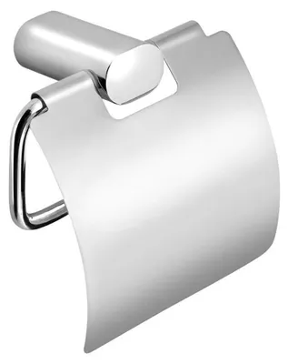 Productafbeelding van Sapho FLORI toiletrolhouder met deksel, chroom
