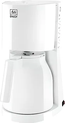 Immagine prodotto di Macchina da caffè con filtro MELITTA Enjoy II Therm, 12 tazze, 1000 W, spegnimento automatico, bianco
