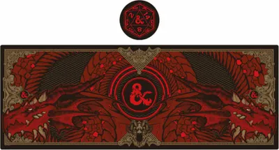 Produktbild von Dungeons & Dragons Schreibtischunterlage & Untersetzer Set Graphic