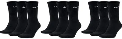 Produktbild von 9 Paar Nike Herren Damen Socken SX4508 - Farbe: 3 x schwarz - Größe: 42-46