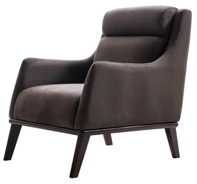 Produktbild von Exklusiver Designer Polstersessel Stoffsessel Moderner Einsitzer