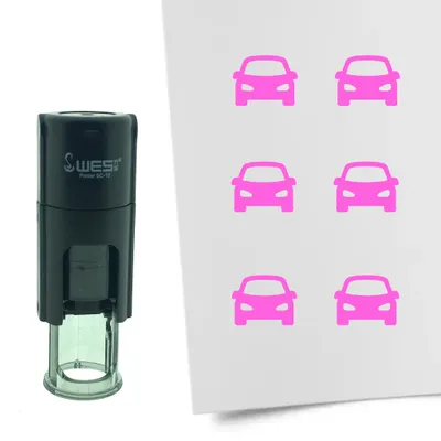 Obrázek produktu pro CombiCraft Stamp Car 10mm kulatý - růžový inkoust