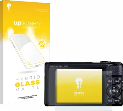 Produktbild von upscreen Entspiegelungs Schutzglas für Canon PowerShot SX740 HS Lite Schutzfolie Panzer Folie Glas Display Schutz matt