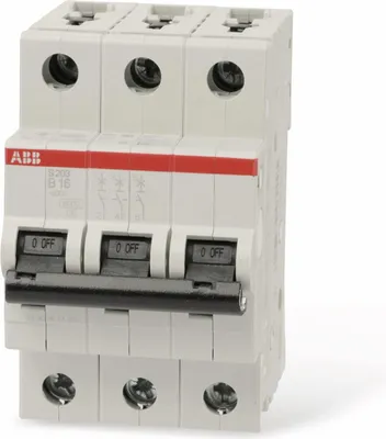 Immagine prodotto di S203-B16 16A interruttore automatico B 3 poli
