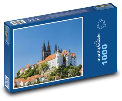Obrázek produktu pro Puzzle 1000 Míšeň - Německo, hrad - martinpuzzle