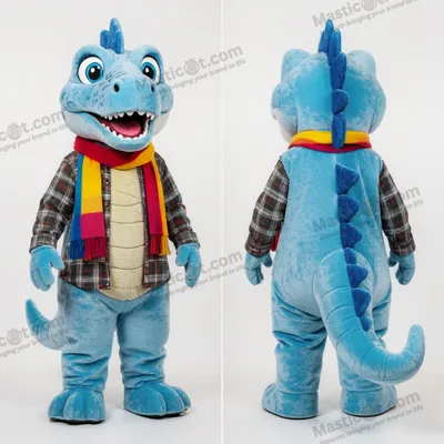 Obrázok produktu pre Modrý plyšový maskot Spinosaura