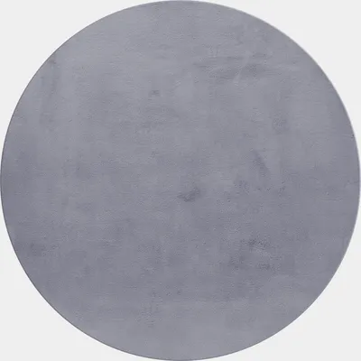 Produktbild von Teppium Flauschiger Hochflor Teppich Einfarbig - Kunstfell Look, Plüschig & Superweich für Wohnzimmer, Grösse: 200 cm Rund