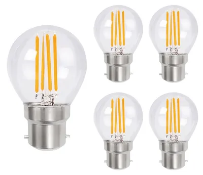 Produktbild von Vito Lighting B22D LED-Lampe P45 6W 726lm 2700K warmweiß 5 Stück