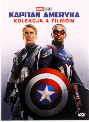 Produktbild von Kapitan Ameryka 1-4, płyta DVD