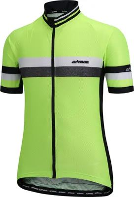 Produktbild von Airtracks Fahrradtrikot Kurzarm Pro Line III - M - Neon-Weiss