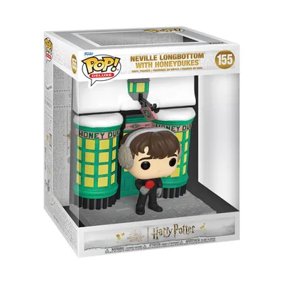 Obrázek produktu pro Harry Potter - Tajemná komnata - výročí POP! Deluxe Vinyl Figurka Hogsmeade - Honeydukes s/Neville 9 cm