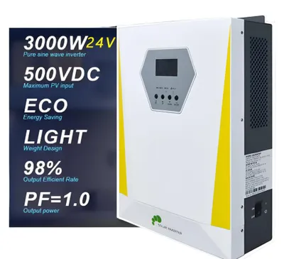 Obrázok produktu pre Solárny menič – Hybridný menič – Výkon 3000 W – Nabíjací regulátor MPPT – Čistá sínusoida