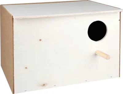 Produktbild von Flamingo Nistkasten Nymphensittich horizontal, Maße: 35 x 33 x 23 cm