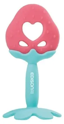 Image de Anneau de dentition pour bébés Fruit Fraise - edisonMAMA